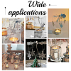 430 and 201 Stainless Steel Rotating Candlestick Tealight Candle Holder DJEW-WH0039-24P-6