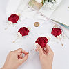 Rose Ribbon Brooch JEWB-WH0010-12B-3