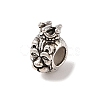 Tibetan Style Alloy European Beads TIBE-Q090-71AS-2