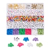 DIY Terracotta and Alphabet Beads Jewelry Making DIY-YW0002-59-2