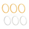 304 Stainless Steel Flat Plain Band Rings STAS-UN0014-93-1