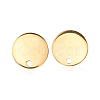 304 Stainless Steel Stud Earring Findings X-STAS-Q223-08C-1