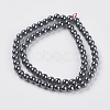 Non-Magnetic Synthetic Hematite Beads Strands G-H1072-1-2