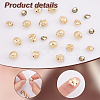 24Pcs 4 Style Brass Beads KK-PH0006-16-4