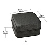 Imitation Leather Jewelry Zipper Box LBOX-T001-01D-4