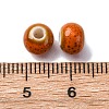 Bright Glazed Porcelain Beads PORC-D300-A41-2