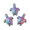 Ion Plating(IP) 201 Stainless Steel Pendants X-STAS-P312-09MC-4
