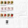 Christmas Theme Needle Felting Keychain Kit with Instructions DIY-F111-03-7