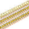 Iron Rhinestone Cup Chains CH-T006-04G-04-1