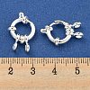 304 Stainless Steel Spring Ring Clasps STAS-G190-17S-3