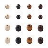 Cheriswelry Dyed Natural Wood Beads WOOD-CW0001-01-LF-14