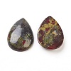 Natural Dragon Blood Stone Pendants G-G769-01-2