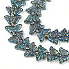 Electroplate Glass Beads Strands EGLA-N012-04J-3