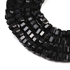 Natural Black Onyx Beads Strands G-G345-C37-2x4mm-4