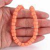 Handmade Polymer Clay Beads Strands X-CLAY-T020-09G-5