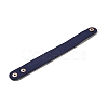 Faux Suede Snap Cord Bracelet BJEW-F428-11-2