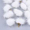 Faux Mink Fur Tassel Pendant Decorations X-FIND-S300-37X-1