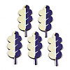 Printed Basswood Pendants WOOD-N006-57-1