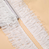 3-Layer Nylon Pleated Lace Trims OCOR-WH0082-40-3