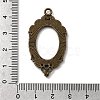 Vintage Tibetan Style Alloy Pendant Cabochon Bezel Open Back Settings LS-TIBEP-M018-40AB-NF-3