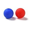 Rubberized Style Imitated Silicone Acrylic Beads MACR-D029-01D-2