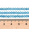 Natural Blue Topaz Beads Strands G-B175-D21-3mm-5