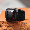Alloy with Glass Finger Rings for Men FS-WG2A945-05-2