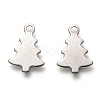 Non-Tarnish Christmas 201 Stainless Steel Charms STAS-C017-03B-P-1