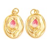 Rack Plating Brass Pendants KK-H486-12G-01-1