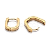 304 Stainless Steel Huggie Hoop Earrings STAS-J033-11B-G-3