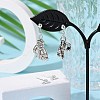 925 Sterling Silver Ear Stud Findings X-STER-K167-042C-S-7