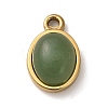 Natural Green Aventurine Pendants STAS-R009-04G-01-1
