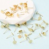 304 Stainless Steel Stud Earring Findings X-STAS-E025-4G-5