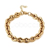 304 Stainless Steel Link Chain Bracelets for Women BJEW-P388-01G-4