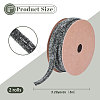 Polyester Chenille Ribbon OCOR-WH0097-36C-2