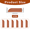 6Pcs PU Leather Pen Tip Protective Case AJEW-CL0002-24A-2