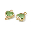 Transparent K9 Glass Connector Charms GLAA-A005-31LG-04-2