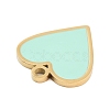 Ion Plating(IP) 304 Stainless Steel Enamel Pendants STAS-Z078-23G-2