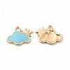 Alloy Enamel Charms FIND-A025-18G-01-2