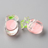 Transparent Enamel Acrylic Beads TACR-S155-002E-2