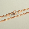 304 Stainless Steel Box Chain Necklaces Necklaces NJEW-L353-15-1