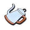 Coffee Alloy Enamel Pendants ENAM-I089-01B-05-2