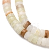 Natural Afghan Jade Beads Strands G-L624-I02-2x4mm-4