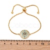 Adjustable Brass Box Chain Bolo Bracelets BJEW-P196-05G-4