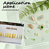 SUNNYCLUE 6 Bags 2 Colors Resin Cabochons MRMJ-SC0001-26-5