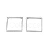 Non-Tarnish 304 Stainless Steel Linking Rings STAS-S105-T935-4-2