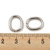 Non-Tarnish 304 Stainless Steel Open Jump Rings STAS-L234-144J-3