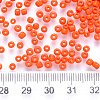 12/0 Baking Paint Glass Round Seed Beads SEED-S036-01A-01-2