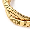 304 Stainless Steel Stretch Bracelets BJEW-A031-01I-G-2