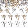 20Pcs 2 Colors Alloy Rhinestone Pendants FIND-YW0008-19-2